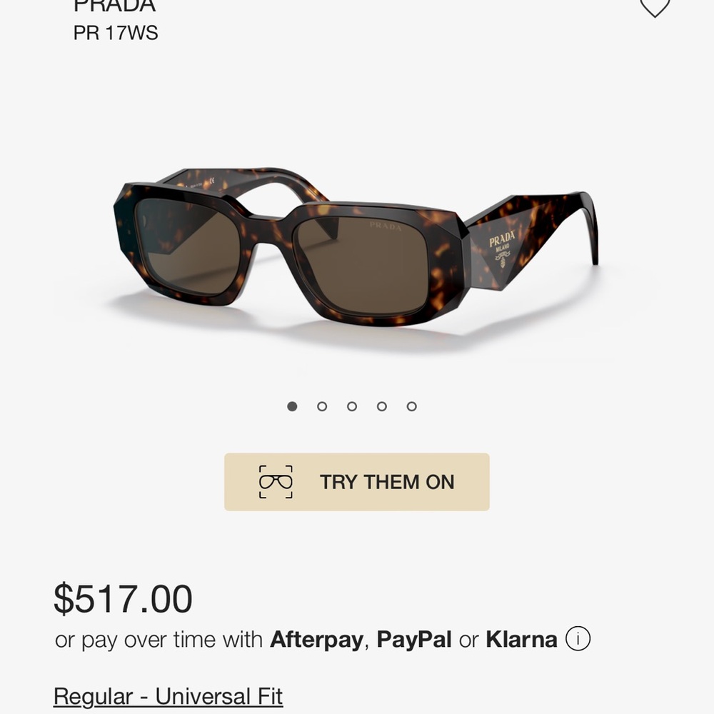 PRADA Tortoise / Brown Iconic Sunglasses! Like New